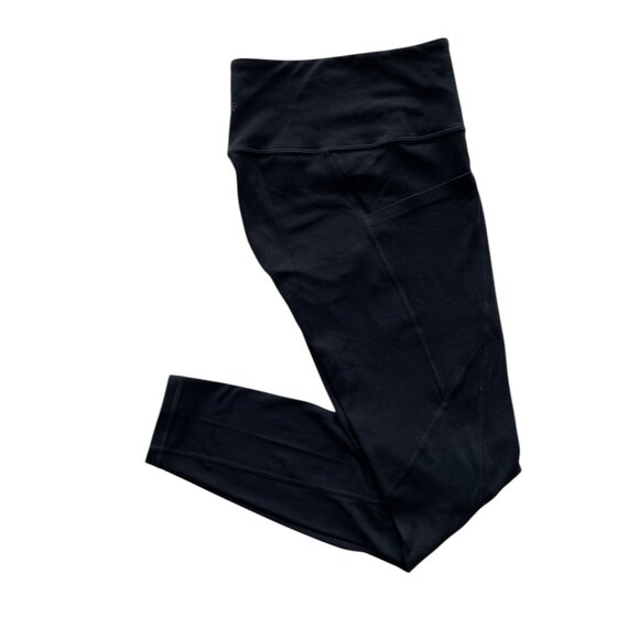 Athleta Salutation Tight Leggngs 7/8 High Rise Black with Pockets, Size Medium - Picture 1 of 7